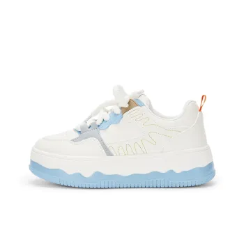 KARLIE KELLER Low-Top Skateboard Shoes Women's Blue