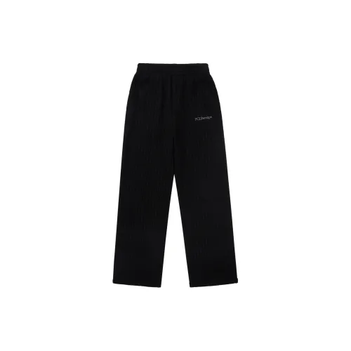 PCLP AW23 Party & Life Series Casual Pants Unisex Black