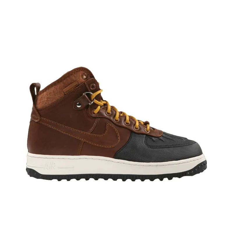 Nike Air Force 1 Duckboot Warm Slip Resistant Cushioning High Top Skateboard Shoes Unisex-1