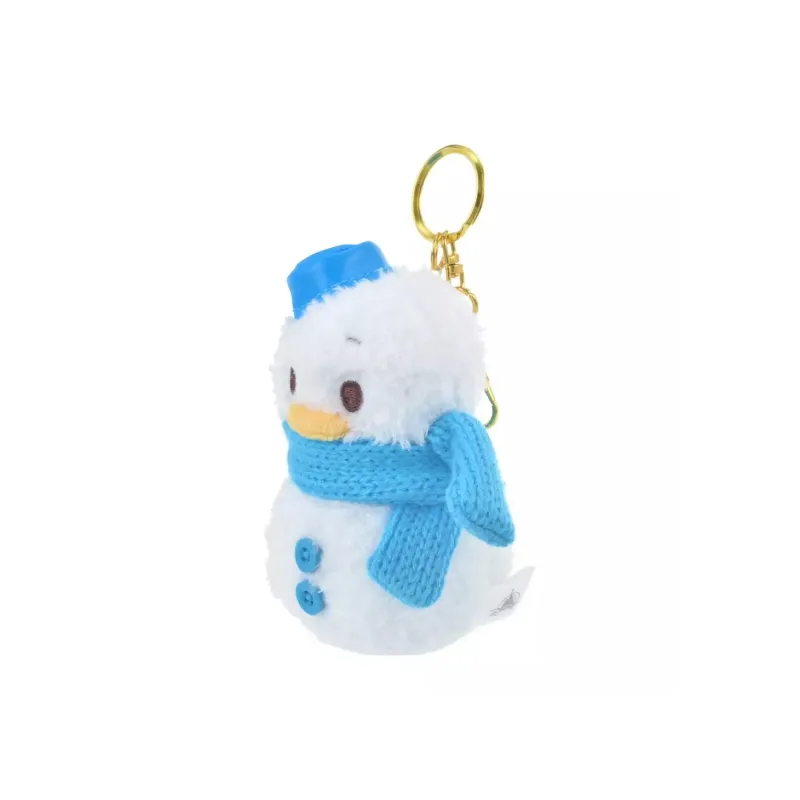 Disney Donald Duck Happy Snowman Collection Dolls Plush Pendant 11cm High-1