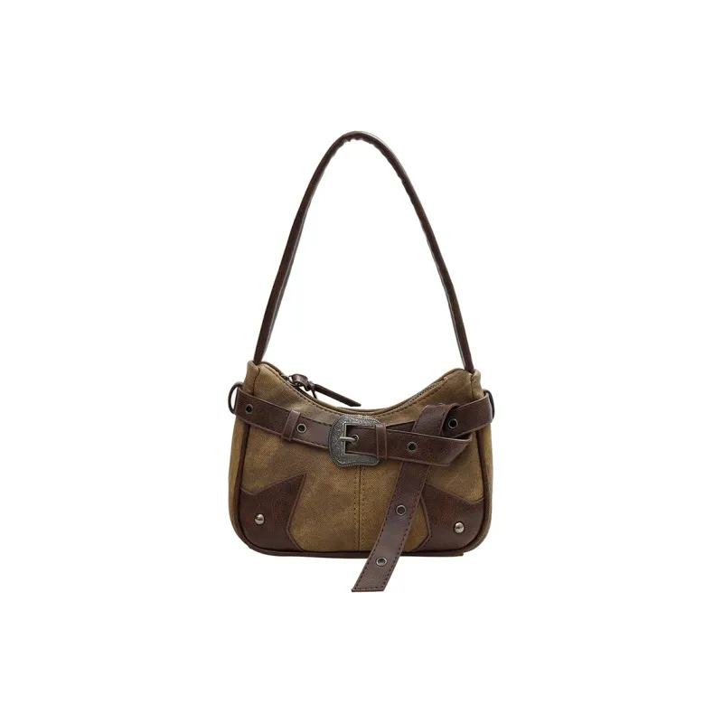 NOMK Vegetable Tanned Top Grain Cow Leather Shoulder Bag Regular Women's-3