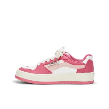 KARLIE KELLER Skateboard Shoes Women's Low-Top Strawberry Red