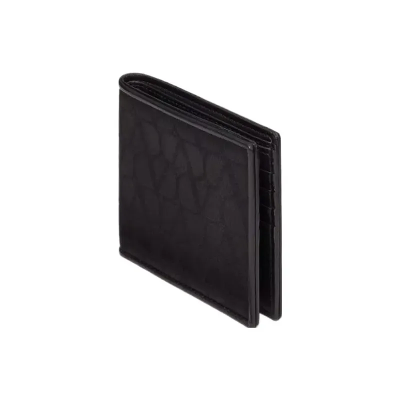 Valentino Toile Iconographe Jacquard Bi Fold Wallet-1