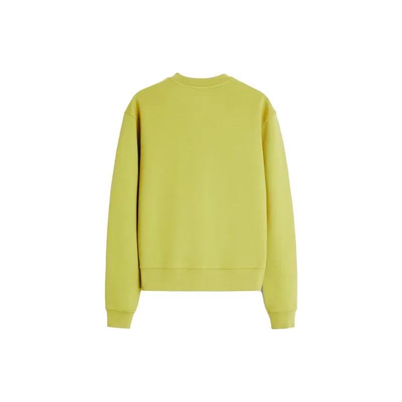 ZARA Sweatshirts Men Yellow Green-1