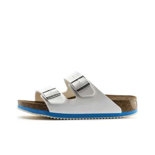 Birkenstock Slide Slippers Unisex White Narrow Fit