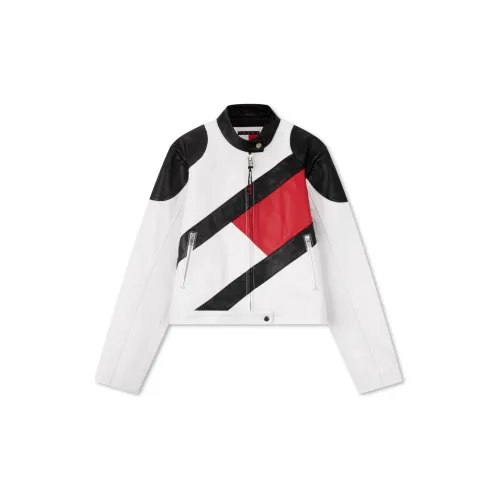 Tommy Hilfiger Fork Series Jackets Unisex Black/White/Red 0XZ