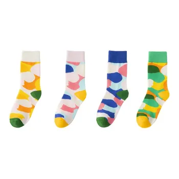 Woven Pear Unisex Mid-Calf Socks