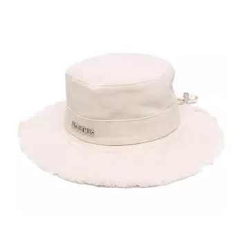 Jacquemus Bucket Hats Unisex Beige