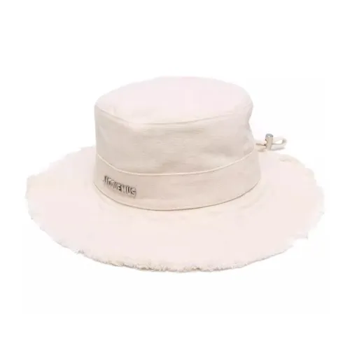 Jacquemus Bucket Hats Unisex Beige