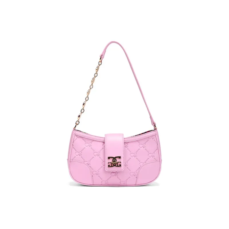 COOGI Split Cow Leather Zippers Women's Ecru/Sun Dried Pink-7