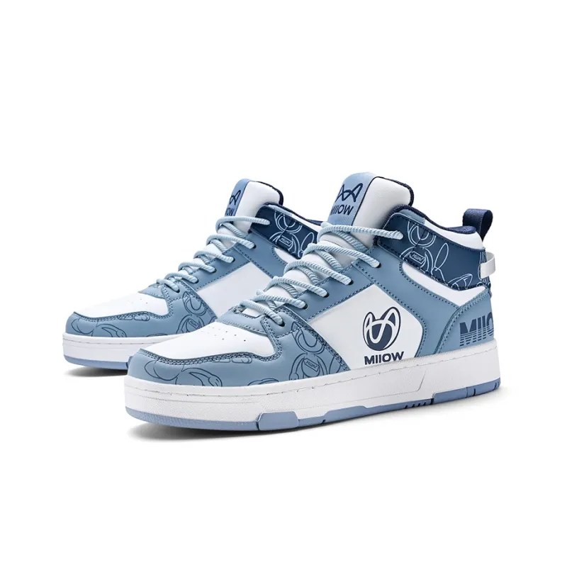 MIIOW Trend Party Series Anti-Slip And Wear-Resistant Height Increasing Coverage High-Top Skateboard Shoes Unisex-3