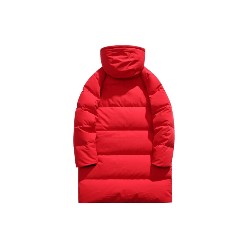 GSUE Winter Puffer Jacket Unisex Red-1