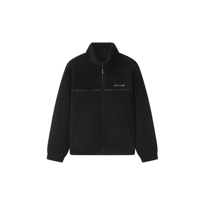 YK&YB Velvet Jackets Unisex Black-2