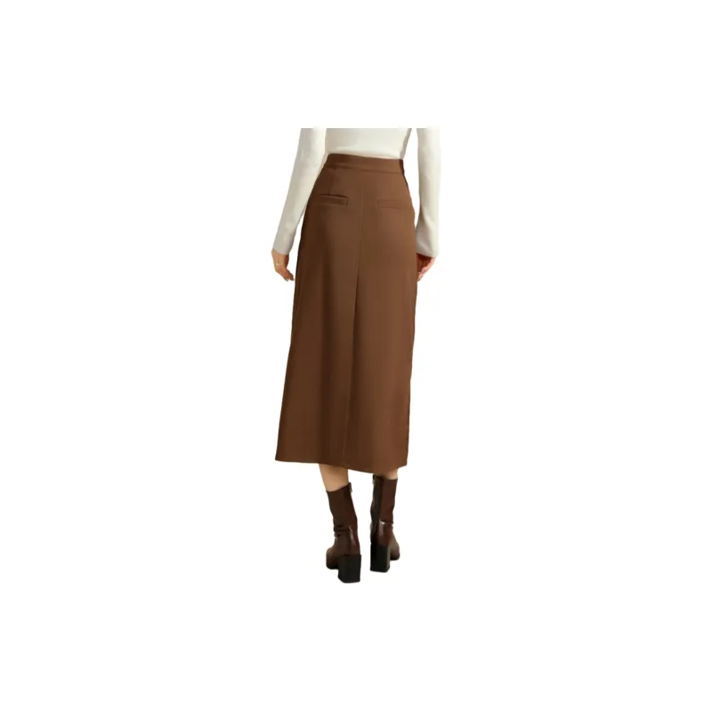SMEN Casual Long Skirts Women's-1