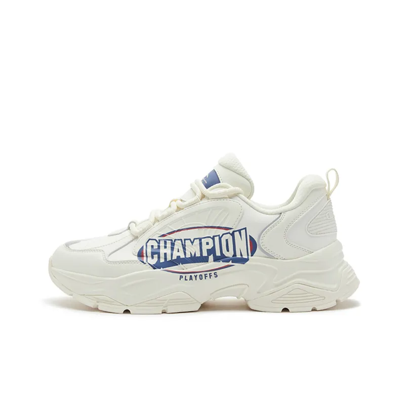 Champion Low Top Chunky Sneakers Men's Beige-0