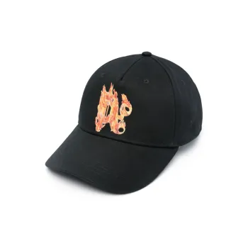 PALM ANGELS Burning Monogram Cap