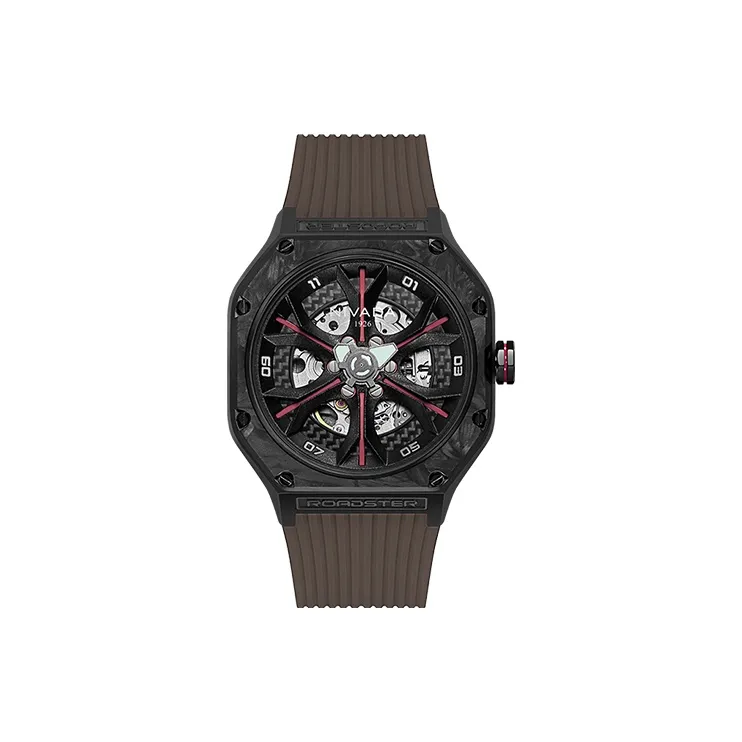 NIVADA Supercar Mechanical Movement Unisex Watch Black Dial N936201215022-4