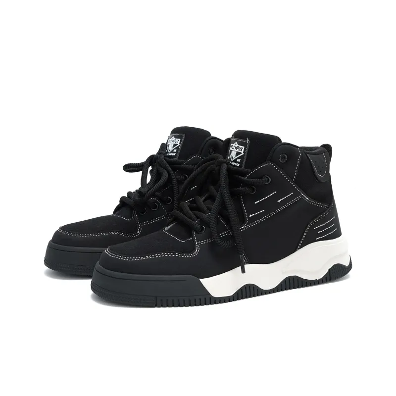 MPUX Anti-Slip And Wear-Resistant Breathable High-Top Skateboard Shoes Unisex-2