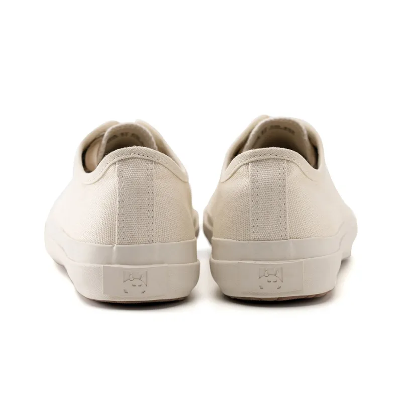 IT'S WEIRD Low Top Canvas Shoes Unisex Beige-4