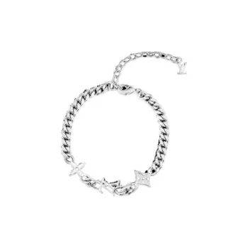 LOUIS VUITTON Monogram Row Bracelet
