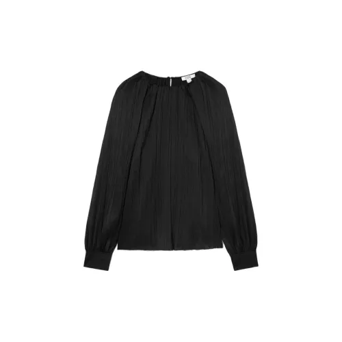 COS Chiffon Shirts Women's Black