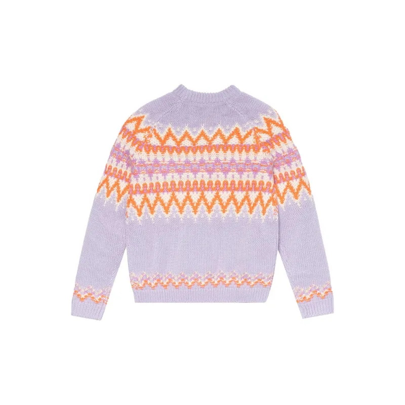 COACH FW22 Sweater Women's Lilac Purple-1