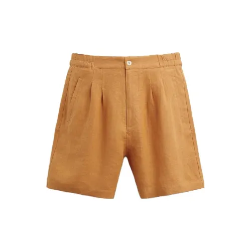 ZARA Casual Shorts Men Orange