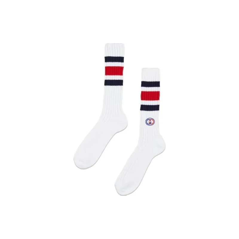 GUCCI Mid Calf Socks Men's 1 Pack White-0