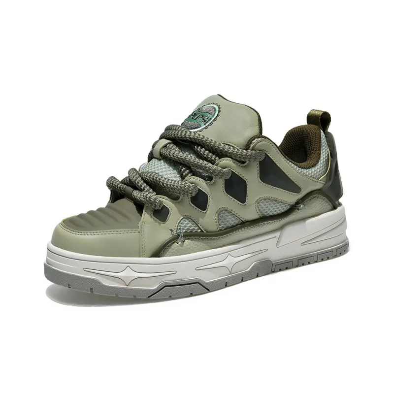 Pepsi Jelly Color Series Cushioned Slip-Resistant Low-Top Skateboard Shoes Unisex-1