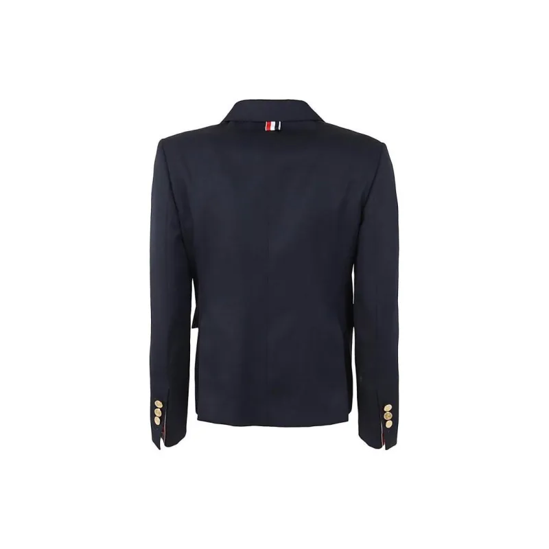 THOM BROWNE Rwb Stripe Detailed Blazer-1