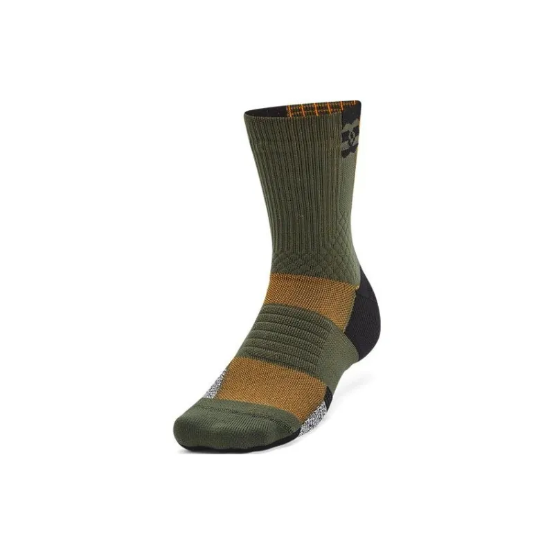 Under Armour Mid Calf Socks Unisex 1 Pack Green-0