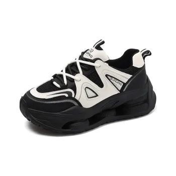LINGPAO Low-Top Chunky Sneakers Women's