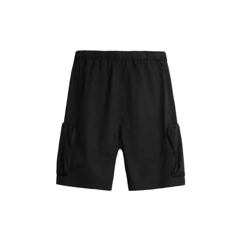 ZARA Cargo Shorts Men Black-1