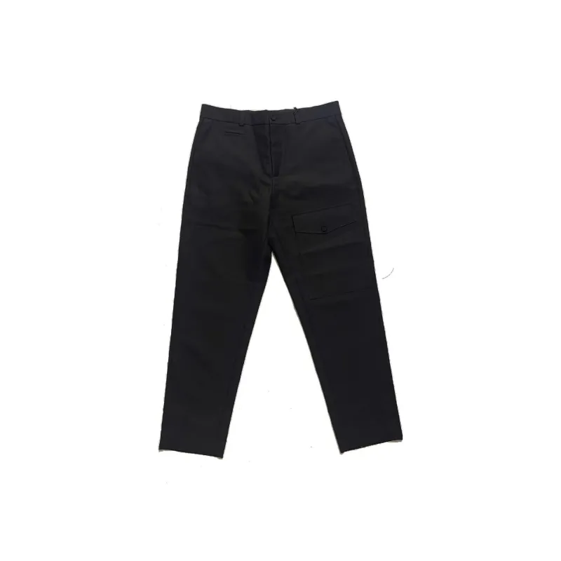 DIOR Front Flap Pants With Oblique Belt-1