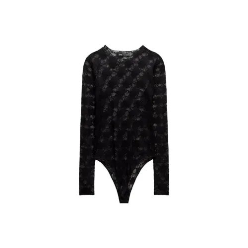 ZARA Bodysuits Women's Black