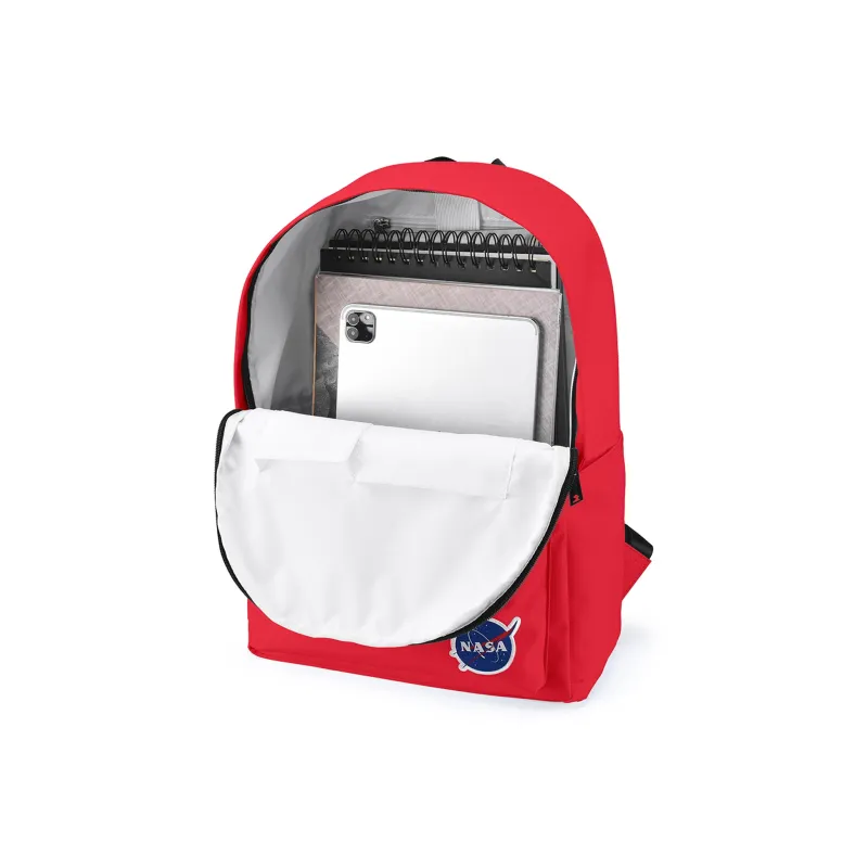 TURN UP X NASA Collaboration Nylon Computer Backpack Regular Unisex Ecru-35