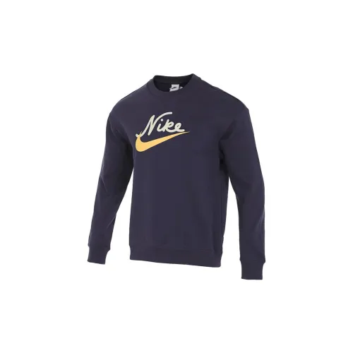 Nike Sweatshirts Men Dark Purple