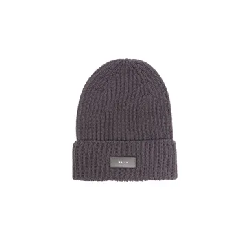 BALLY Merino Wool Beanies Women's Taupe