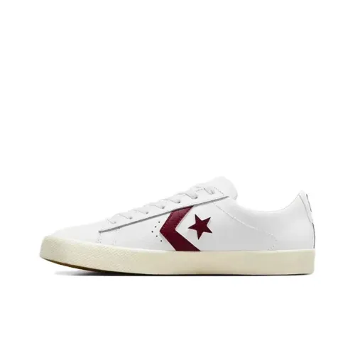 Converse Pro Leather Vulc Pro 'White Deep Bordeaux'