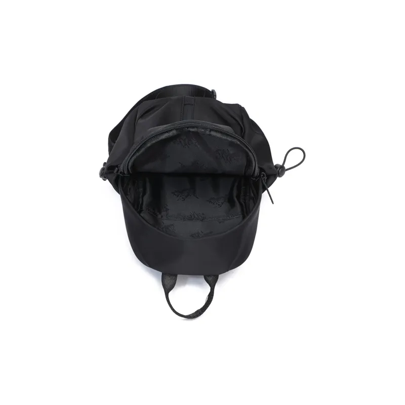SEPTWOLVES Nylon Shoulder Bag, Crossbody Bag, Sling Bag Medium Size Unisex Black-4