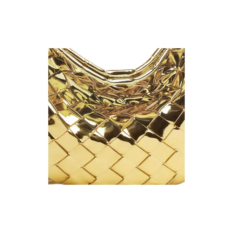 Bottega Veneta Mini Sardine Bag Gold-4