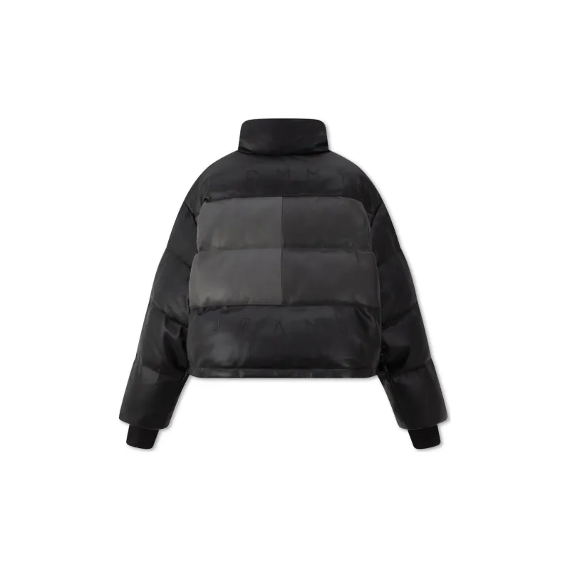Tommy Hilfiger Fork Series Down Jacket Women's Black-1