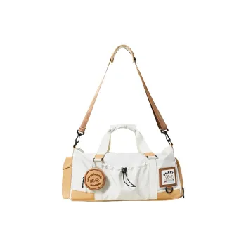 Sound For Life Nylon Portable Crossbody Bag Gym Bag Large Size Women's Khaki