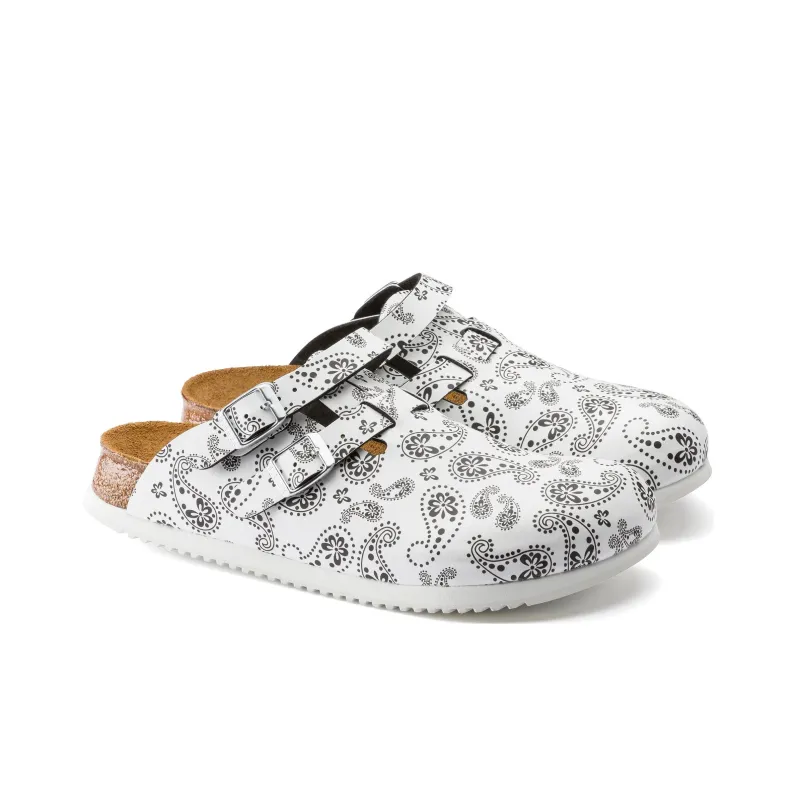 Birkenstock Paisley Wrap-toe Slippers Women's White Narrow Fit-2