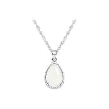 EZRA Glutinous Jade Jadeite Necklaces Unisex