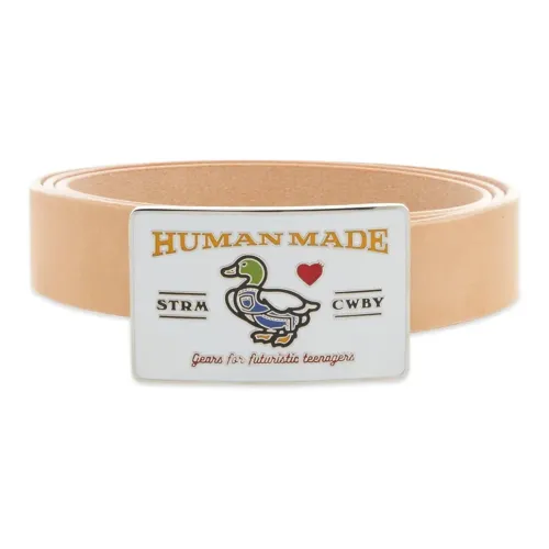 HUMAN MADE Leather Belts Unisex