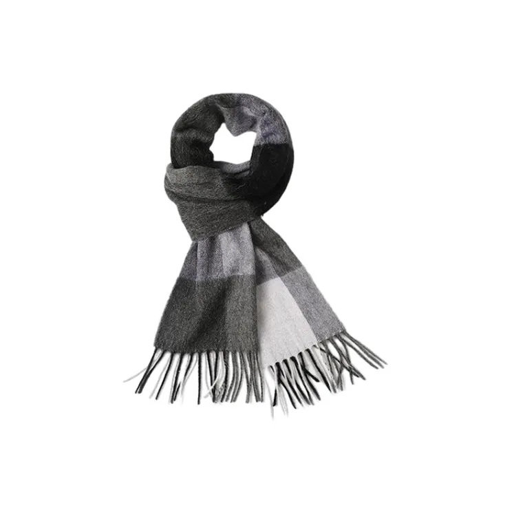 ACUC Pure Wool Knit Scarves Unisex-4