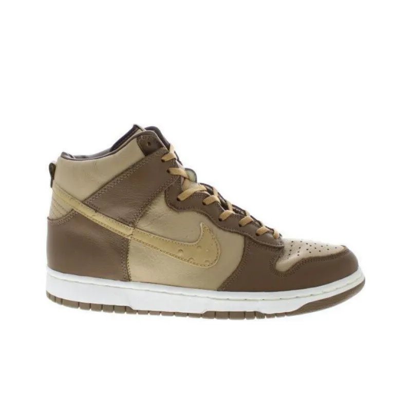 Nike X Stussy Dunk High Plus B 'Tan'-1