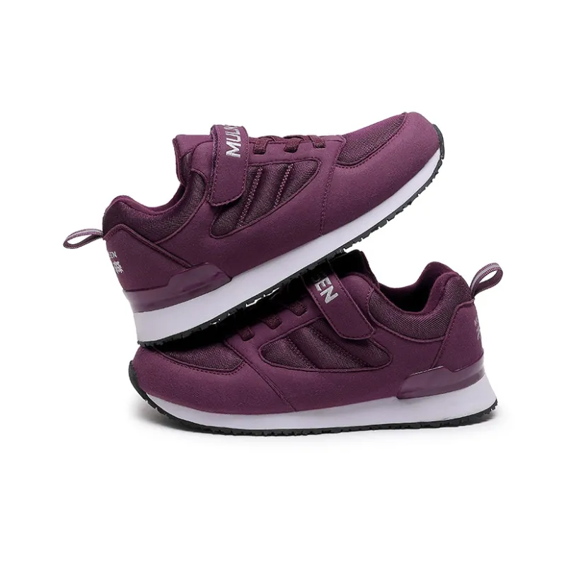 Mulinsen Casual Shoes Unisex Low Top Black/Dark Red/Dark Blue/Purple-10