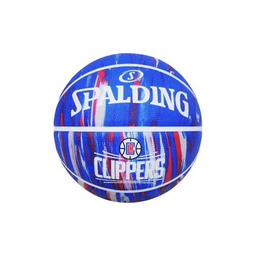 SPALDING Rubber Basketball Blue Size 7 Training